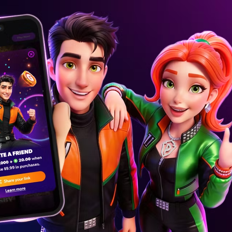 Daily login reward screen showing free coins being collected